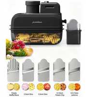 Migecon – Machine multifonctionnelle personnalisable pour gaufres, frites et fruits, avec logo couleur
