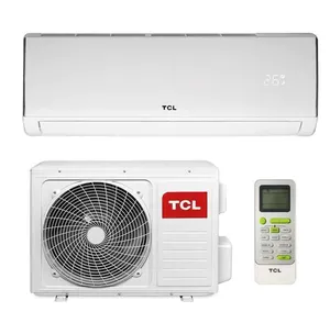تكييف هواء سبليت عاكس تيار مباشر TCL 9000Btu 50HZ تكييف هواء يثبت على الحائط للتبريد والتسخين يستخدم في المنزل