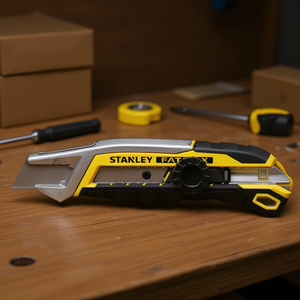 Cutter Stanley Fatmax 18 mm avec roue et système de rupture de lame - Product Image 3