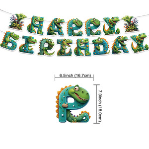 Kit <span class=keywords><strong>de</strong></span> Artículos <span class=keywords><strong>para</strong></span> Fiesta <span class=keywords><strong>de</strong></span> Dinosaurios 3D con Banderines Colgantes, Globos y Espirales Decorativos <span class=keywords><strong>para</strong></span> Celebraciones <span class=keywords><strong>de</strong></span> <span class=keywords><strong>Cumpleaños</strong></span> Temáticas <span class=keywords><strong>de</strong></span> Niños, Decoración Jurásica - Product Image 3