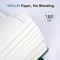 Carnet de notes A5 avec bande élastique Arbre de Vie et logo personnalisé - Édition cadeau