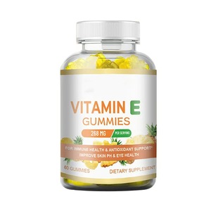 Suplemento sanitario de gomitas de vitamina <span class=keywords><strong>E</strong></span> de etiqueta privada OEM/ODM/OBM para suplemento de piel brillante - Product Image 1
