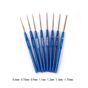 ชุดเย็บผ้าหนังชุดเครื่องมือถักโครเชต์สำหรับงานฝีมือ - Product Image 4