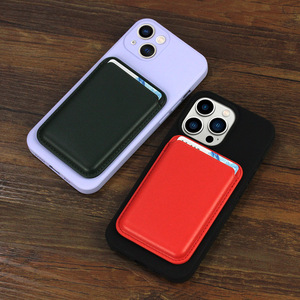 Portafoglio universale con supporto magnetico in pelle per iPhone 16e 15 Pro SE3 <span class=keywords><strong>custodia</strong></span> per carte di credito con protezione RFID - Product Image 4