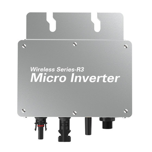 350W High Efficiency Aluminum Alloy <b>Sandblasted</b> Housing, IP65 Waterproof, 4-channel MPPT Control Photovoltaic Micro Inverter - Product Image 1