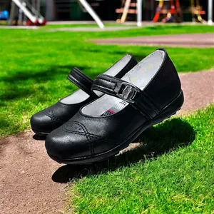 Scarpe da scuola in pelle nera Mary Jane per ragazze comode e Anti-scivolose per l'estate autunno a piedi in pizzo materiale superiore