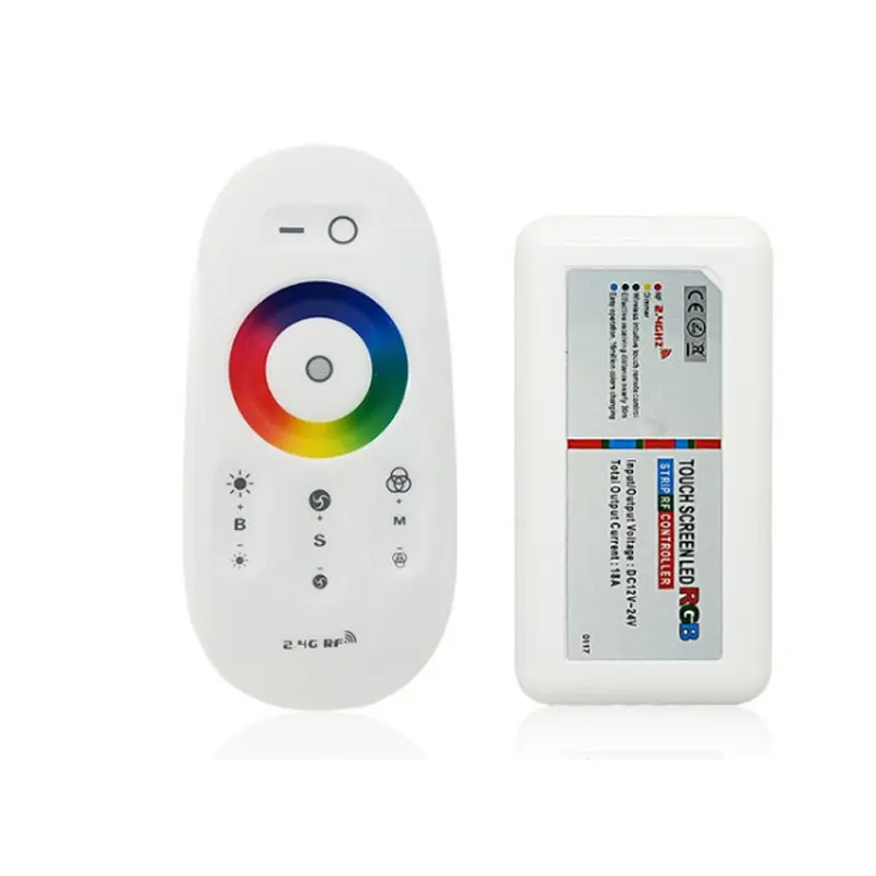cheap wholesale rgb rgbw 2.4g led remote controller for rgbw rgb led strip light 12v 24v