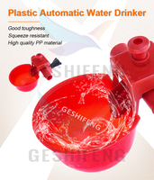 Distributeur automatique d'eau pour poulet Équipement d'élevage de volaille Abreuvoir Abreuvoir Tasse à eau suspendue