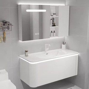 Mehrzweck unter dem Waschbecken Moderne schwimmende Badezimmers chrank Eitelkeit Klassische maßge schneiderte französische antike Badezimmer eitelkeit - Product Image 1