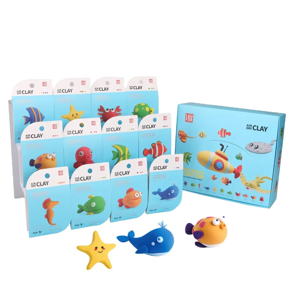 Großhandel DIY Tonherstellungs-Kit kreatives Spielzeug-Taschen-Handwerks-Spielzeug-Kit für Kinder