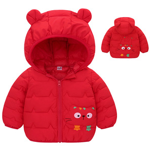 Vestes d'hiver chaudes pour garçons 2022, vestes à capuche à fermeture éclair pour bébés filles, mignonnes et tendance, manteaux et vestes pour enfants - Product Image 4