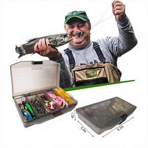 Kit de Señuelos de Pesca Shark de 120 Piezas con Cabeza de Jig y Spinner Metálico para Pesca de Lucioperca, Accesorio para Comercio Electrónico Transfronterizo - Product Image 2