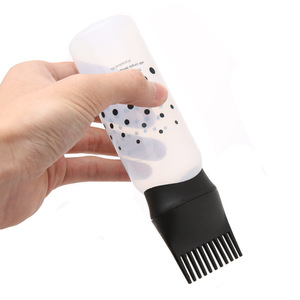 Cepillo para teñir el cabello WanMei, botella transparente de 160 ml con punta de peine para el cuidado y la coloración del cabello - Product Image 3