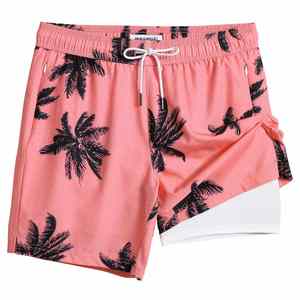 Shorts de Baño de Secado Rápido con Estampado de Leopardo que Cambian de Color, Personalizados 2023, para Hombre, Traje de Baño de Verano para Playa, Venta al Por Mayor - Product Image 2