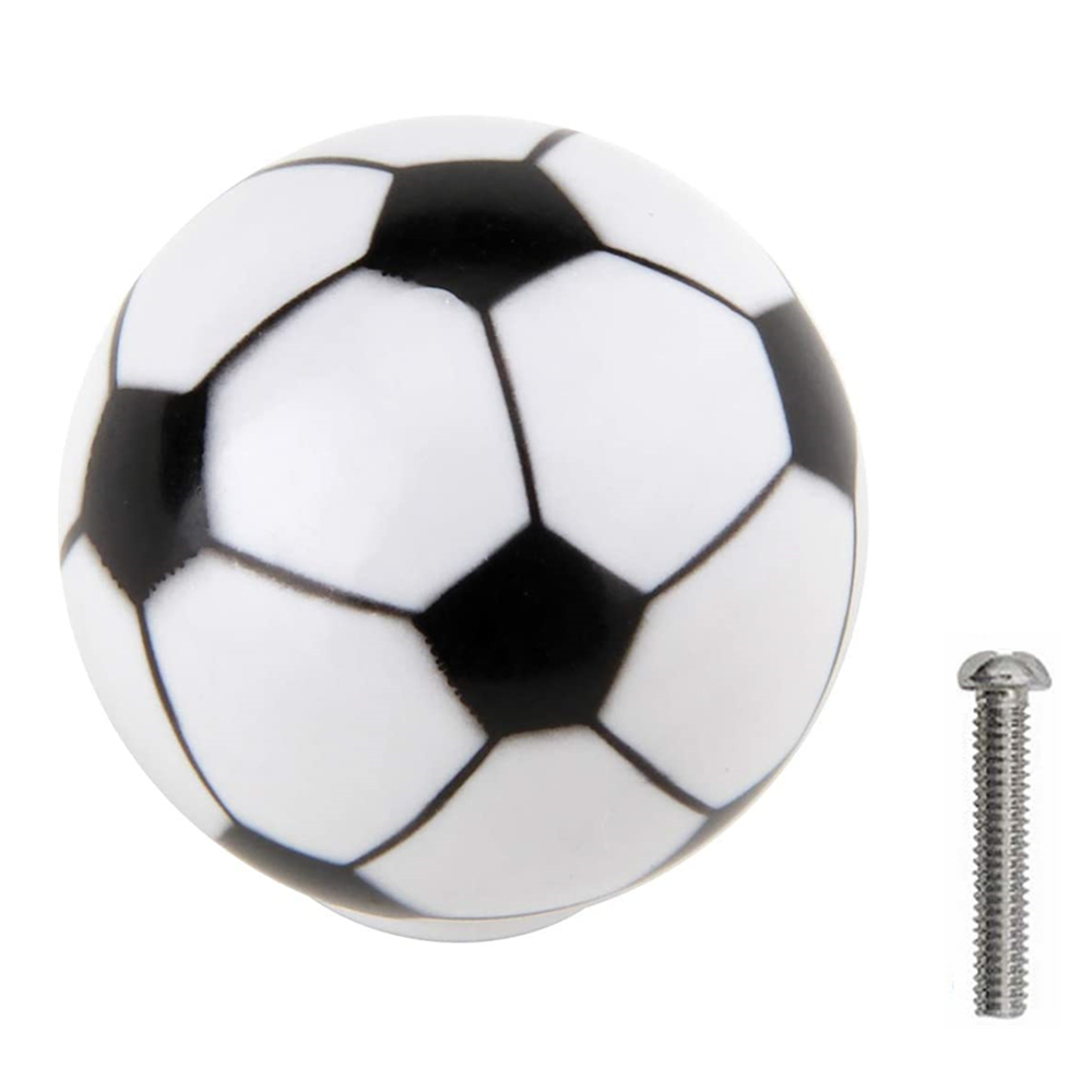 Golf Ball Hardware Ball Sports Drawer knobs Pulls Children Baby Room Handles Dresser Cupboard Wardrobe Cabinet Kitchen Knobs