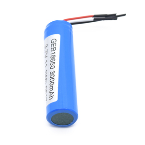 GEB OEM <span class=keywords><strong>18650</strong></span> recargable de iones de litio <span class=keywords><strong>18650</strong></span> Li Ion 3000mAh 3,7 V <span class=keywords><strong>1p1s</strong></span> <span class=keywords><strong>18650</strong></span> Paquete de batería de litio con 10K NTC para luz de flash - Product Image 3