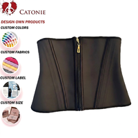 Faja Reductora de Cintura Viral Hourglass Goddess de Látex para Mujer, de Alta Compresión, Control de Abdomen, Deportiva, Moldeadora Corporal