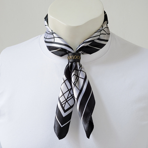 Sciarpa da uomo in raso di seta lucido, foulard di design con motivo Paisley, bandana da collo in raso di seta, bandane personalizzate per capelli e testa - Product Image 6