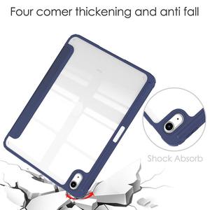 Funda Protectora para Apple iPad 10, iPad 11 2025 A16, Air13, Funda de Cuero Acrílico Plana con Ranura para Lápiz - Product Image 4