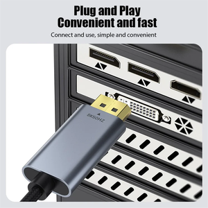 Nouveau <span class=keywords><strong>c</strong></span>âble tressé <span class=keywords><strong>USB</strong></span> Type <span class=keywords><strong>C</strong></span> <span class=keywords><strong>vers</strong></span> <span class=keywords><strong>DisplayPort</strong></span> de 2m 8K 60Hz 4K <span class=keywords><strong>144Hz</strong></span> <span class=keywords><strong>c</strong></span>âble Type <span class=keywords><strong>C</strong></span> <span class=keywords><strong>vers</strong></span> DP - Product Image 3