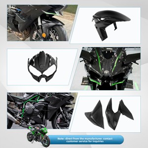 Carénage en fibre de carbone pour Kawasaki <span class=keywords><strong>ZH2</strong></span> - Product Image 4