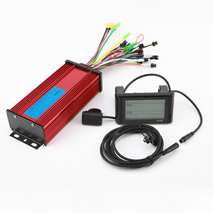Kit d'instrument à écran large SW900 rouge 15 tubes, kit de contrôleur 15-MOSFET, 36V/48V/52V/60V/72V, 1200W/1500W L907 - Product Image 2
