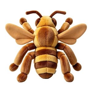 Peluche de Avispa de Papel Europea Realista Personalizado, Insecto de la Naturaleza, Recuerdo de Zoológico, Juguete Educativo para Niños, Actividad Promocional - Product Image 1