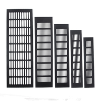 5 6 8 10 15cm alliage d'aluminium pour trous de ventilation d'air maille pour salle à manger noir or argent Dissipation thermique pour armoires de cuisine