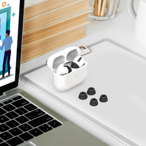 AHASTYLE pour <span class=keywords><strong>AirPods</strong></span> <span class=keywords><strong>Pro</strong></span>, embouts d'écouteurs en silicone de remplacement, embouts pour <span class=keywords><strong>AirPods</strong></span> <span class=keywords><strong>Pro</strong></span> <span class=keywords><strong>2</strong></span>ème génération, embouts antibruit - Product Image 6