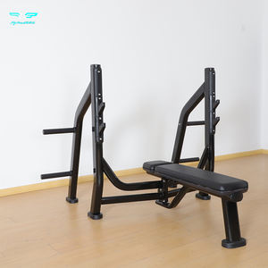 Hot Sell Commercial Flat <strong>Bench</strong> Press With <strong>Weight</strong> Storage Rack - Heavy Duty Gym Equipment - Product Image 2
