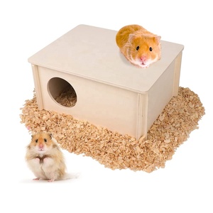 Nuovi <span class=keywords><strong>prodotti</strong></span> animali domestici al coperto case divertenti natura criceti in legno casa - Product Image 5