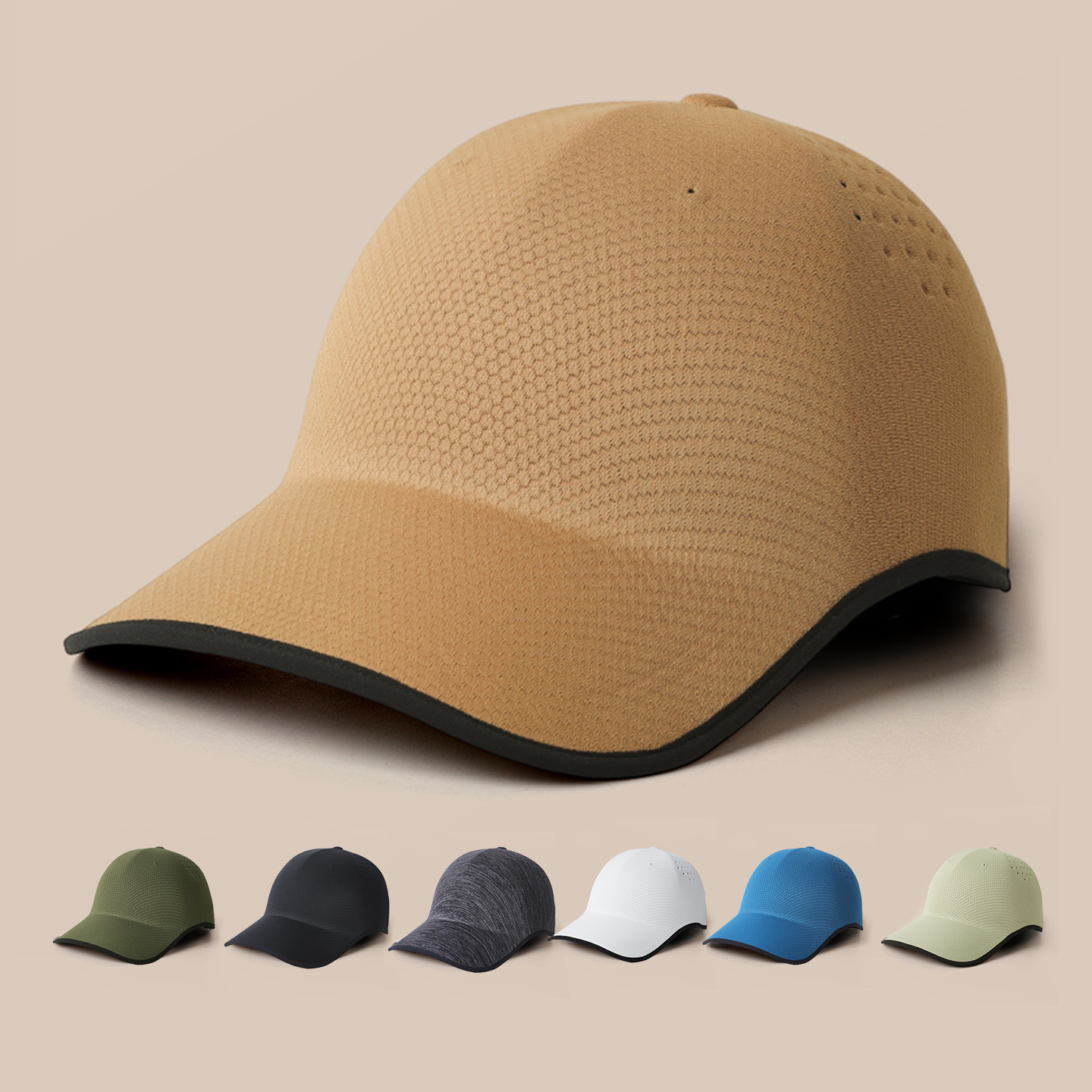 Cappello Da Sole Da Donna Pieghevole – Visiera Larga 7 Cm, Resistente Alla Pioggia, Asciugatura Rapida, Traspirante Con Fascia Antivento (circonferenza 56-58 Cm)