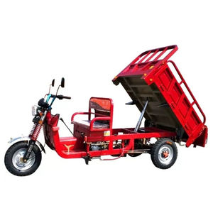 Motocicleta <span class=keywords><strong>Triciclo</strong></span> de Carga Pesada de 5 Plazas con Carrocería Abierta, Motor de Gasolina y Suspensión Exterior - Product Image 2