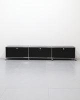 Meuble de rangement latéral en acier inoxydable au design moderne, étagères multifonctionnelles, meuble de rangement pour salon, durable, antirouille