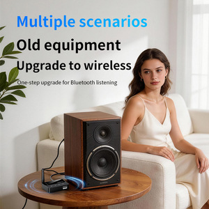 <span class=keywords><strong>Transmisor</strong></span> <span class=keywords><strong>y</strong></span> receptor <span class=keywords><strong>Bluetooth</strong></span> 6,0, <span class=keywords><strong>adaptador</strong></span> de <span class=keywords><strong>Audio</strong></span> inalámbrico de baja latencia, 3,5mm, AUX, RCA, sonido HIFI sin pérdidas <span class=keywords><strong>para</strong></span> PC, TV <span class=keywords><strong>y</strong></span> altavoz - Product Image 4