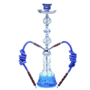 Pipa Hookah kustom pabrik Mini Hookah Shisha kristal asap Klasik Arab kualitas tinggi