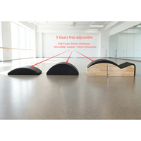 Correcteur de colonne vertébrale professionnel en bois d'érable et de chêne avec poignées, machine d'alignement du tronc Pilates Arc pour salle de sport