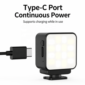 Lumière d'appoint magnétique compatible avec DJI Osmo Pocket 3, <span class=keywords><strong>Action</strong></span> 5 Pro/4, éclairage vidéo <span class=keywords><strong>LED</strong></span>, lumière de vlog à griffe froide - Product Image 3