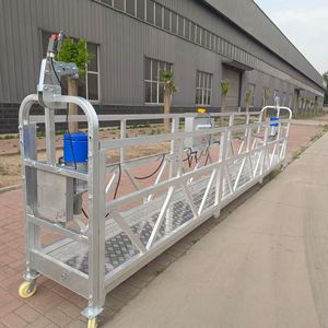 Plateforme de travail suspendue moderne en acier et aluminium, série ZLP, nacelle aérienne pour l'entretien des façades - Product Image 2