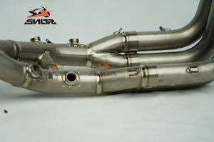 <span class=keywords><strong>Kit</strong></span> d'échappement complet SNOR pour BMW S1000XR 2019-2025 M1000R TC6, collecteur en titane, tube de liaison avant 60 mm, tube à enfiler - Product Image 3