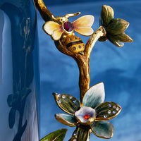 RORO-Vase à fleurs en céramique, décoration de bureau, en gros, pour salon, décors de bureau