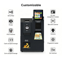 Terminal de Pago Autoservicio Todo en Uno con Solución de Reciclaje de Efectivo para Depósito Inteligente de Billetes