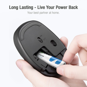 EBL Diseño a Prueba de Fugas, Paquete de 4 Pilas Alcalinas AA EBL Lr6 de 2400 mAh, Alta Capacidad, 1.5 V, Doble A, Secas, de Larga Duración - Product Image 2