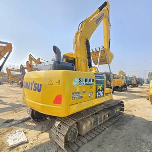 Excavadora de Orugas Usada Komatsu Pc130 Original 99% Nueva, 2024, 13 Toneladas, 66kW, Bajo Consumo, Alta Calidad, 0-2000 Horas, Pc130-7 Pc130-8 - Product Image 4