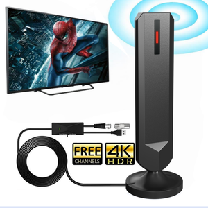 Promotion du jour de Noël : <span class=keywords><strong>Antenne</strong></span> numérique intérieure réversible |   Prêt pour 4K/8K, 360 °   Réception, pas de frais mensuels - Product Image 2