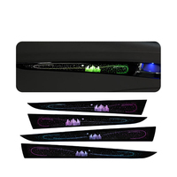 Lumières d'ambiance colorées effet ciel étoilé adaptées à Honda City 2008-2014, accessoires d'éclairage LED dynamique pour l'intérieur de la voiture