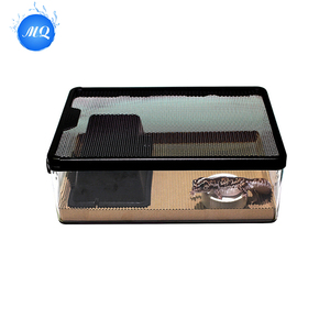Modern Luxury <strong>Reptile</strong> Plastic <strong>Terrarium</strong> Durable Sliding Door Habitat Ventilation Screen for Lizards Snakes Geckos Outdoor Use - Product Image 1