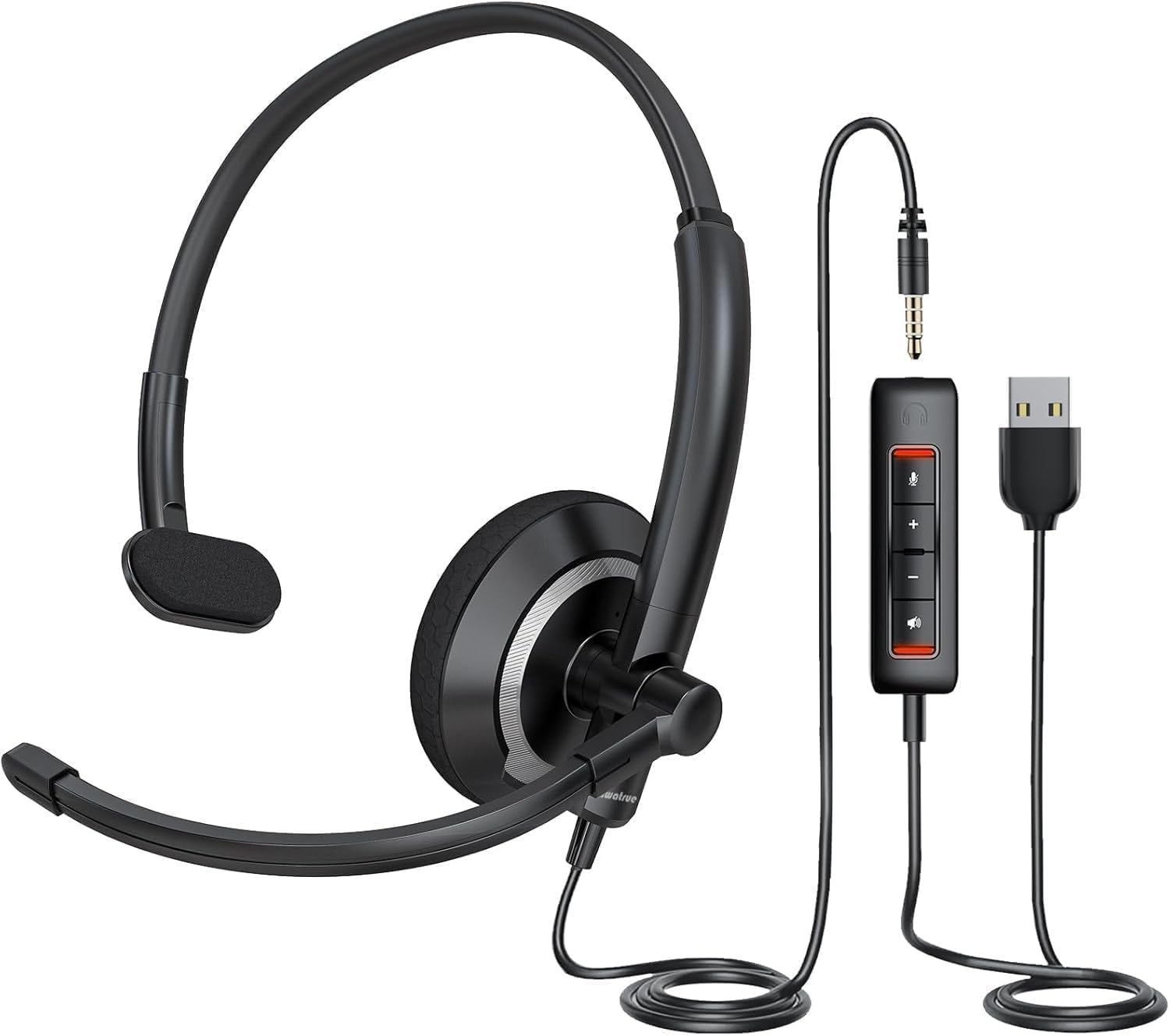 EH05S Mono-3,5 mm + USB
