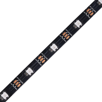 Haute qualité ws2812b 5v 30led 60led 144led adressable individuellement streifen rvb pixel led bande lumineuse 144 led ws2812 2812 2812b