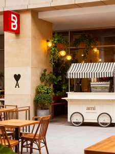 Carrello Caffè Mobile in Ferro Battuto, Espositore Promozionale, Chiosco per Negozi, Stand per Alimenti <span class=keywords><strong>e</strong></span> Bevande, Stand per Fiori, Chiosco di Vendita - Product Image 4
